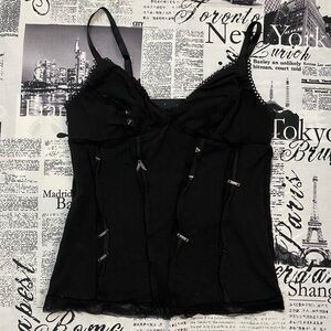 Key Elle NWT emo goth y2k tank top
